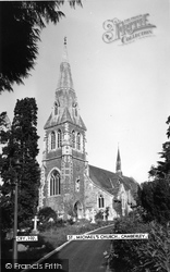 St Michael's Church c.1955, Camberley