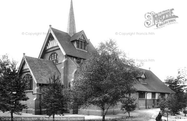 Photo of Camberley, St Paul's Church 1907