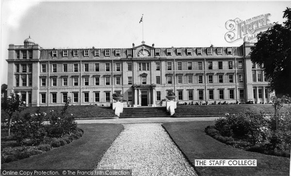 Photo of Camberley, Staff College c.1955