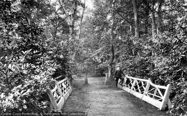 Photo of Camberley, Staff College, The Chinese Bridge 1906