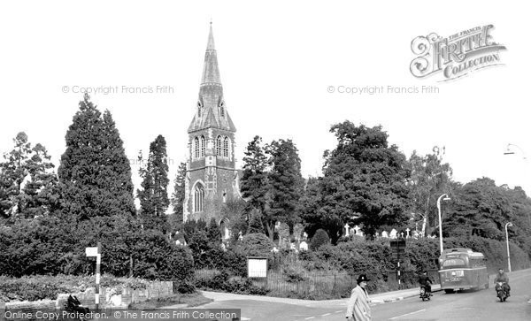 Photo of Camberley, The Church Of St Michael c.1955