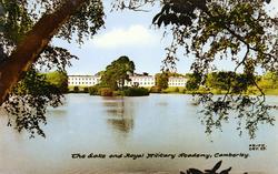 The Lake And  Royal Military Academy c.1955, Camberley
