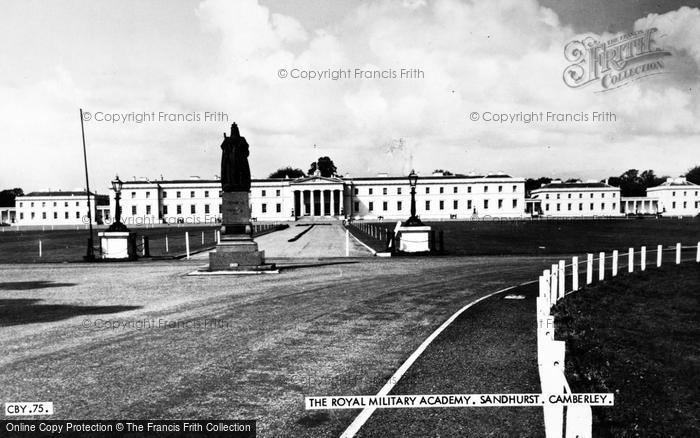 Photo of Camberley, The Royal Military Academy c.1955
