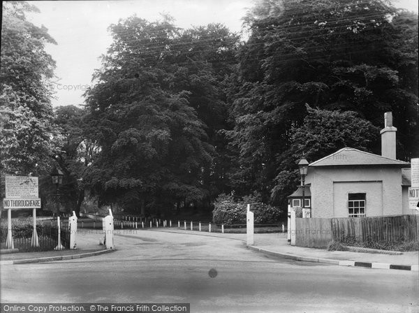 Photo of Camberley, York Town Entrance To Rmc Camberley 1936