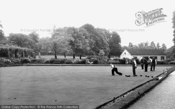 Photo of Camberwell, Bowling Green, Ruskin Park c.1955