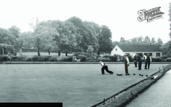Photo of Camberwell, Bowling Green, Ruskin Park c.1955