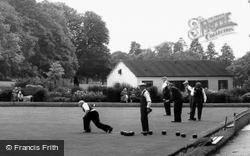 Bowling, Ruskin Park c.1955, Camberwell