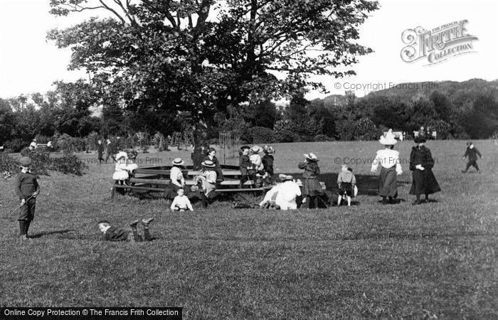 Photo of Camborne, Children At The Recreation Ground 1906
