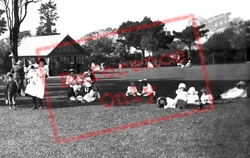 Children At The Recreation Ground 1922, Camborne