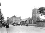 Church Street And St Martin's Church 1930, Camborne
