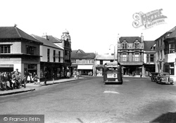 Commercial Square c.1955, Camborne