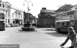 Commercial Square c.1955, Camborne