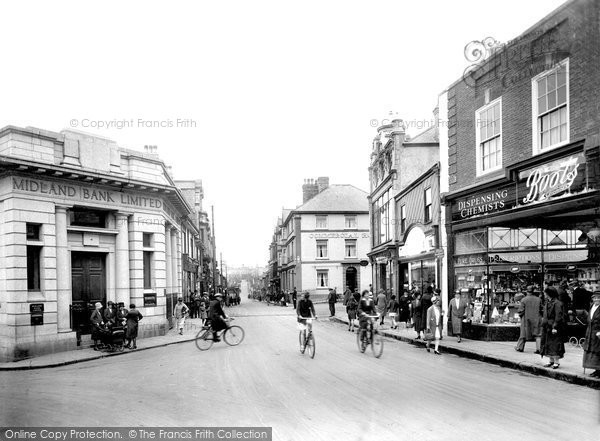 Photo of Camborne, Commercial Street 1930