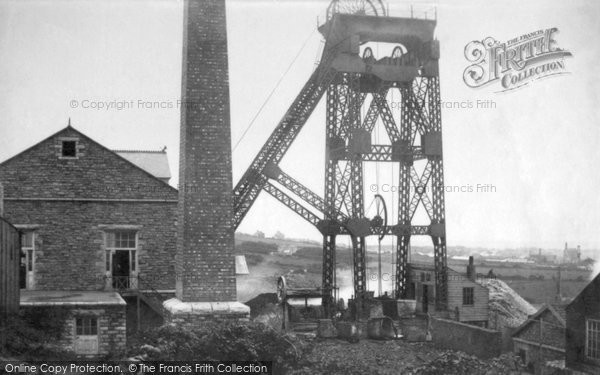 Photo of Camborne, Dolcoath Mine, New Shaft 1902