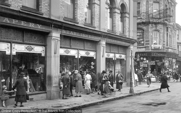 Photo of Camborne, Drapery, Commercial Street 1930