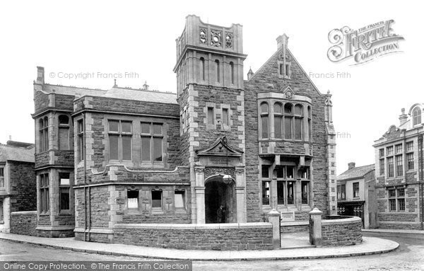 Photo of Camborne, Free Library 1906