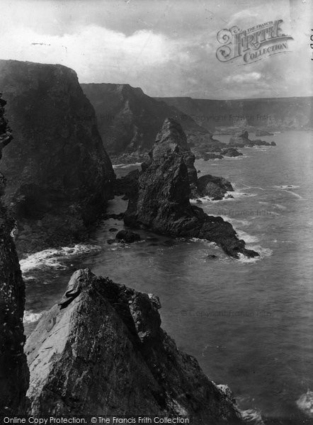 Photo of Camborne, Hell's Mouth, North Cliff 1922
