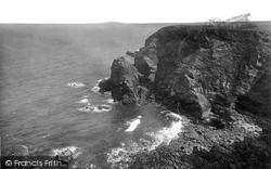 North Cliff And Hell's Mouth 1922, Camborne