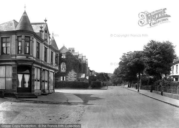 Photo of Camborne, Nursing Home and Basset Road 1925