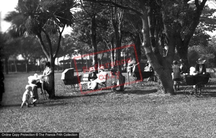 Photo of Camborne, Perambulators At The Recreation Ground 1922