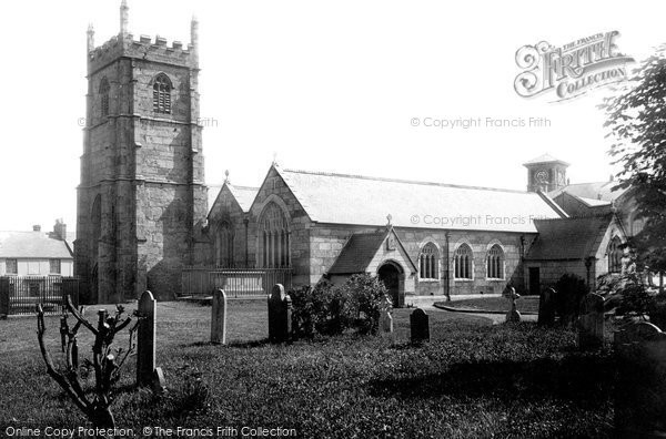Photo of Camborne, St Martin's Church 1892