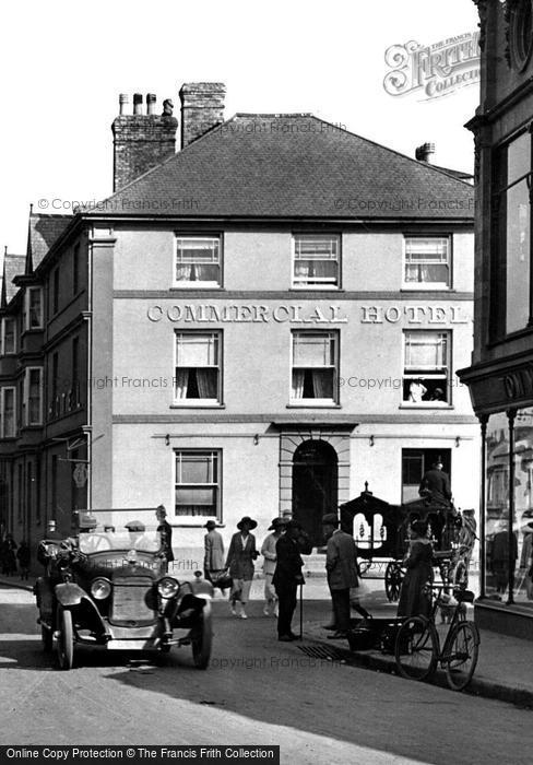 Photo of Camborne, The Commercial Hotel 1922