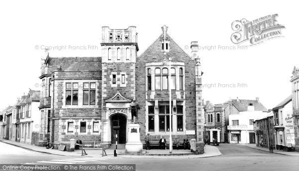 Photo of Camborne, The Library c.1960