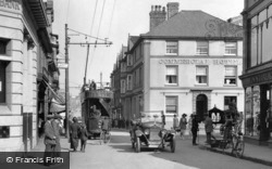 Traffic In Trelowarren Street 1922, Camborne