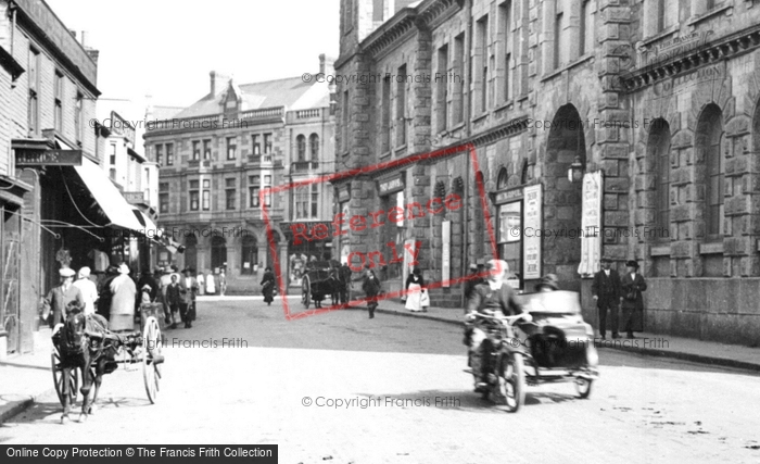 Photo of Camborne, Transport In Church Street 1922