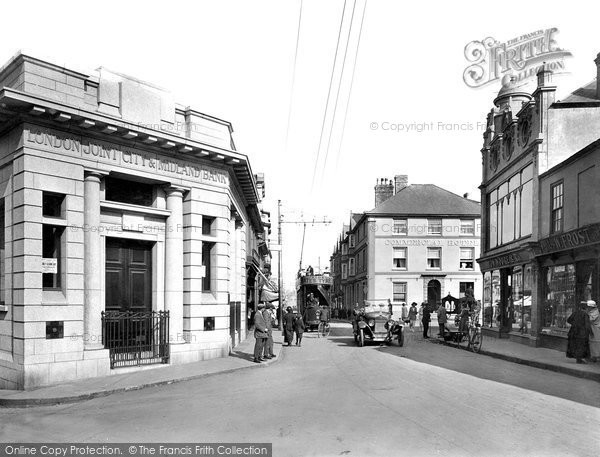 Photo of Camborne, Trelowarren Street 1922