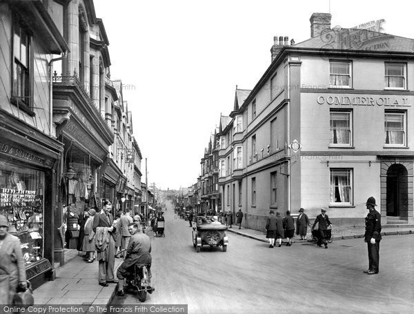 Photo of Camborne, Trelowarren Street 1930