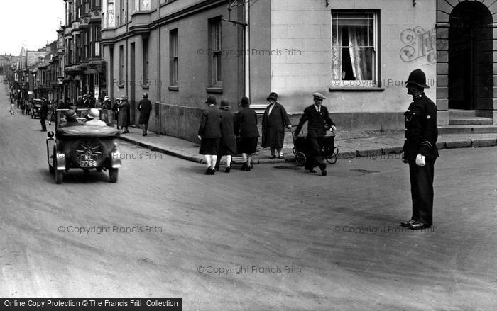 Photo of Camborne, Trelowarren Street 1930