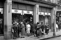 Window Shopping At The Drapery 1930, Camborne