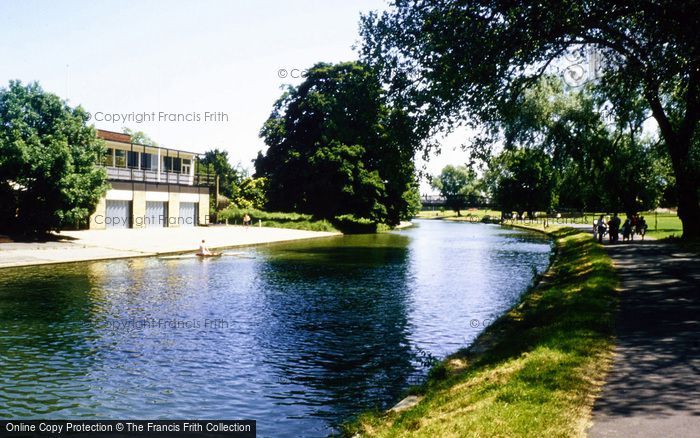 Photo of Cambridge, Boathouses On The Cam 1981