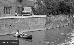 Boating On The River Cam c.1965, Cambridge