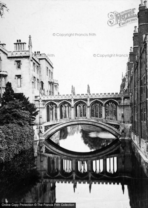 Photo of Cambridge, Bridge Of Sighs, St John's College c.1873