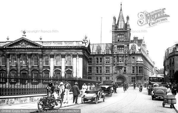 Photo of Cambridge, Caius College And Senate House 1921