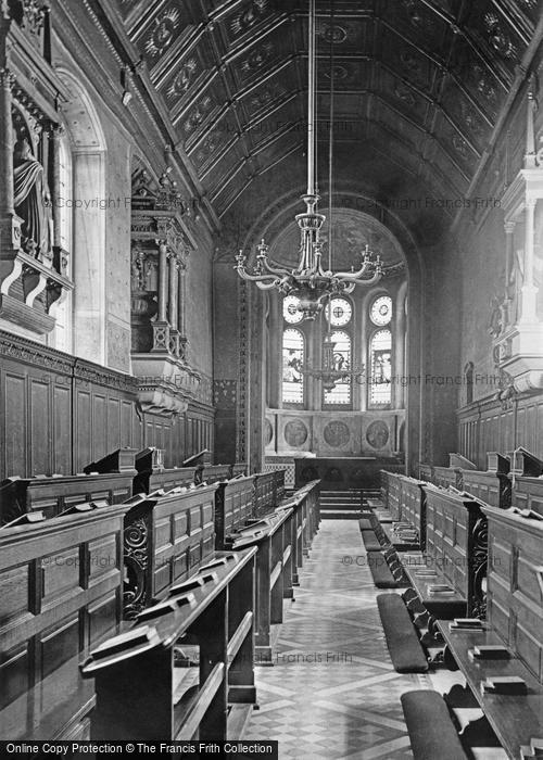 Photo of Cambridge, Caius College Chapel 1890