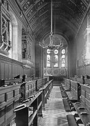 Caius College Chapel 1890, Cambridge