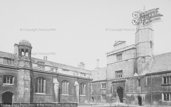Photo of Cambridge, Caius College, Gate Of Chapel 1890