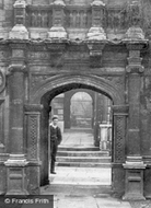 Caius College, Through The Gate Of Honour 1890, Cambridge