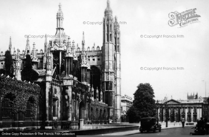 Photo of Cambridge, Chapel And Senate House, King's College c.1930