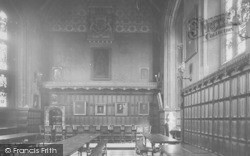 Christ's College Dining Room 1923, Cambridge