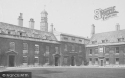 Christ's College, First Court 1890, Cambridge