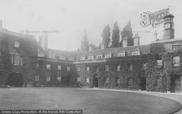 Photo of Cambridge, Christ's College, First Court 1908
