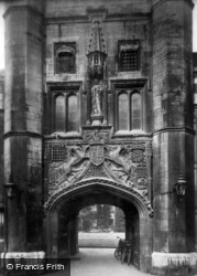 Christ's College Gateway 1911, Cambridge