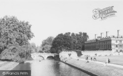 Clare Bridge c.1965, Cambridge