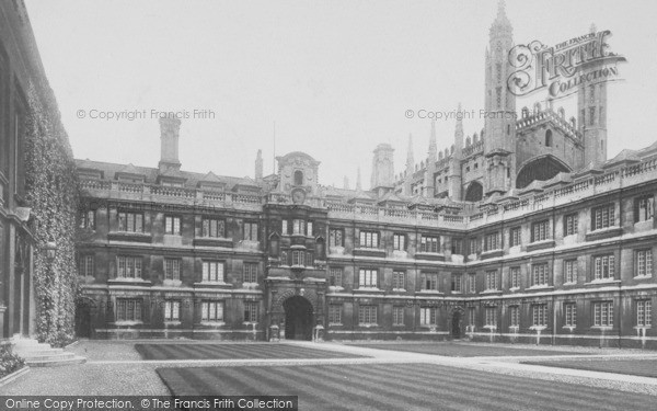 Photo of Cambridge, Clare College 1908