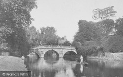 Clare College Bridge 1911, Cambridge