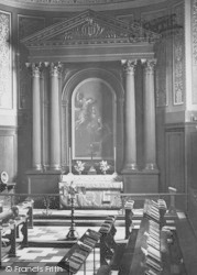 Clare College Chapel Altar 1914, Cambridge